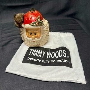 Timmy Woods Beverly Hills Collection Santa Purse —Signed by the Artist!